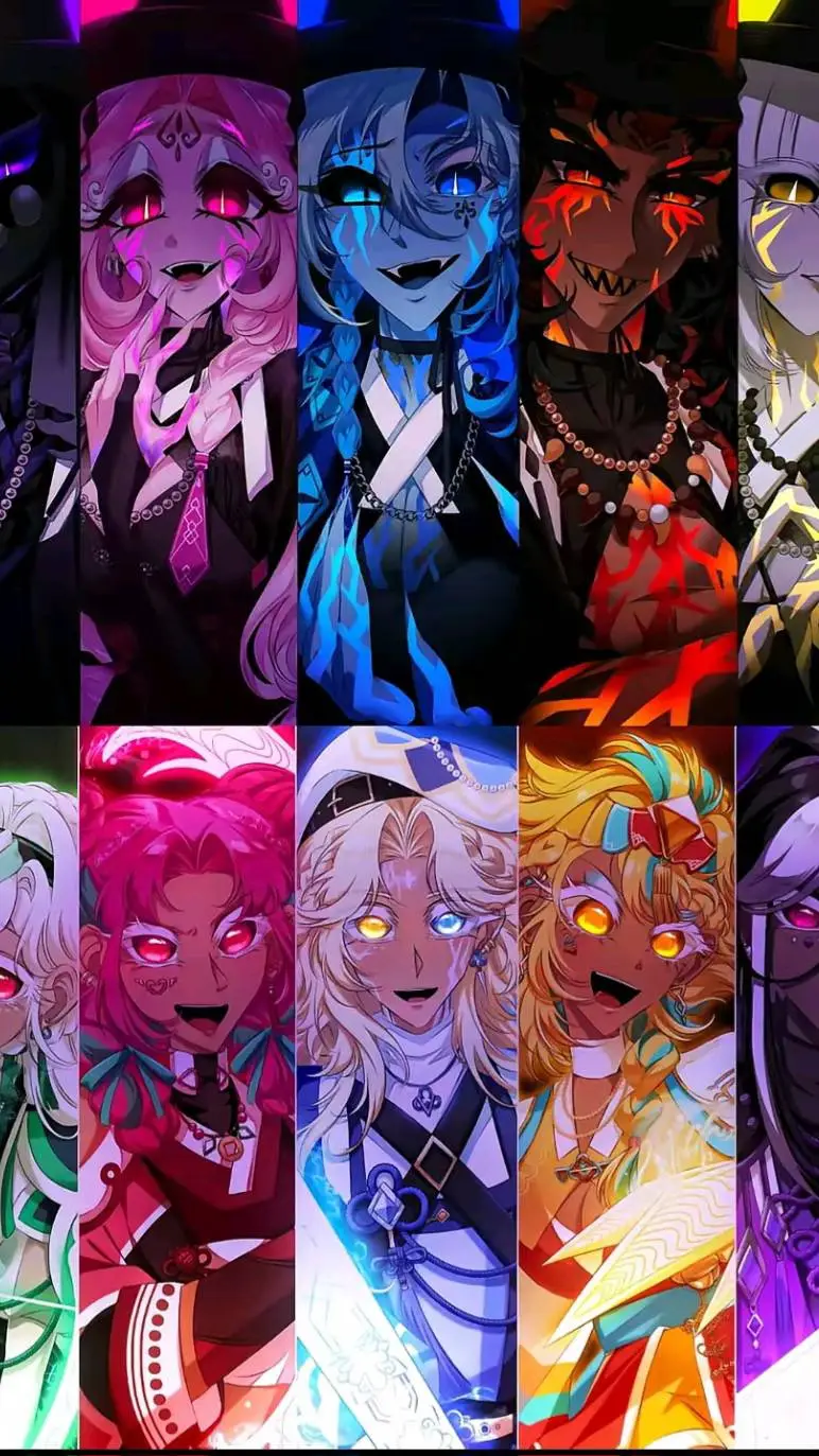 ai character: CRK x KPDH background