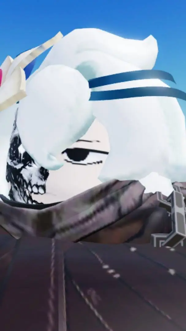 ai character: Wlc as Wildhunt background