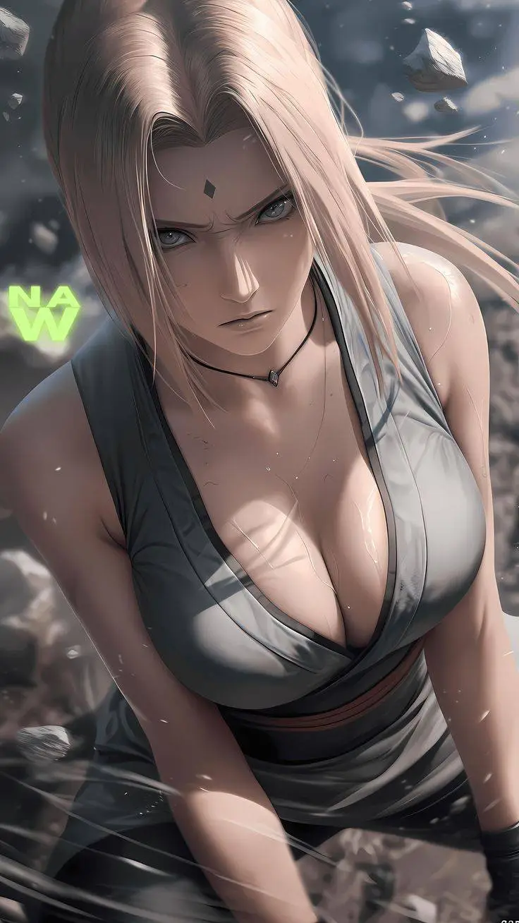 ai character: Tsunade Senju background