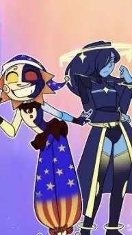 ai character: Saturn×Eclypze #2 background