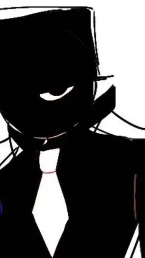 ai character: black background