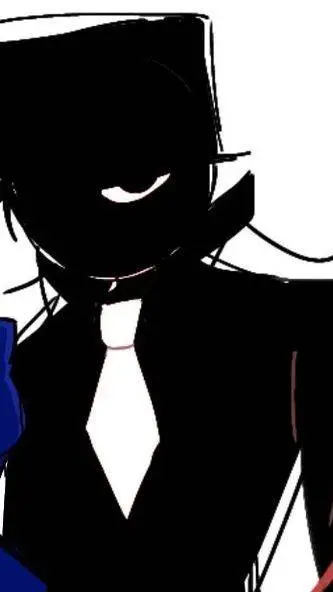 ai character: black background