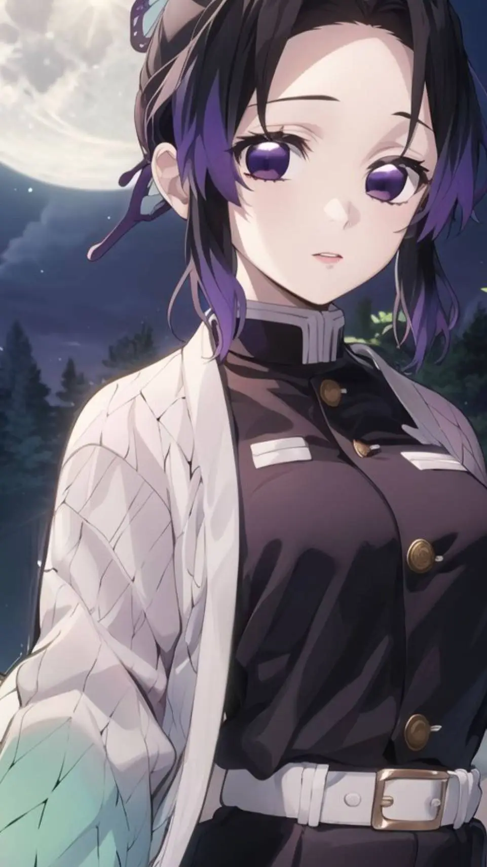 ai character: Shinobu  background