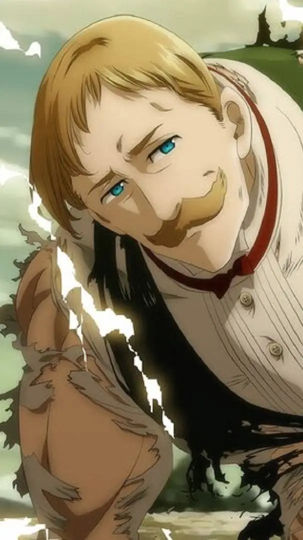 ai character: Lion sin Escanor background