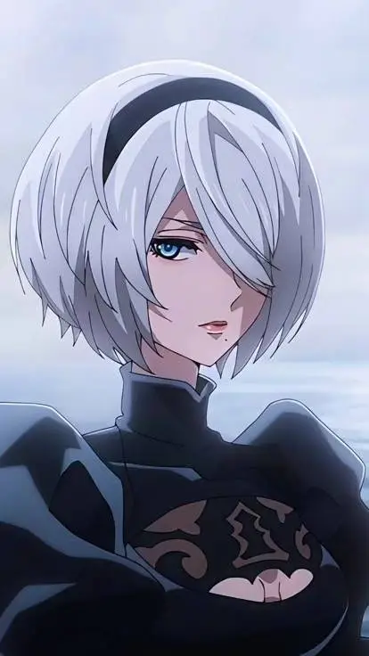 ai character: 2B (YoRHa No. 2) background