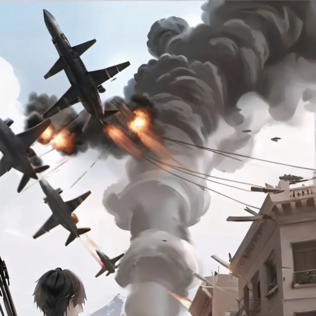 chat with ai character: war