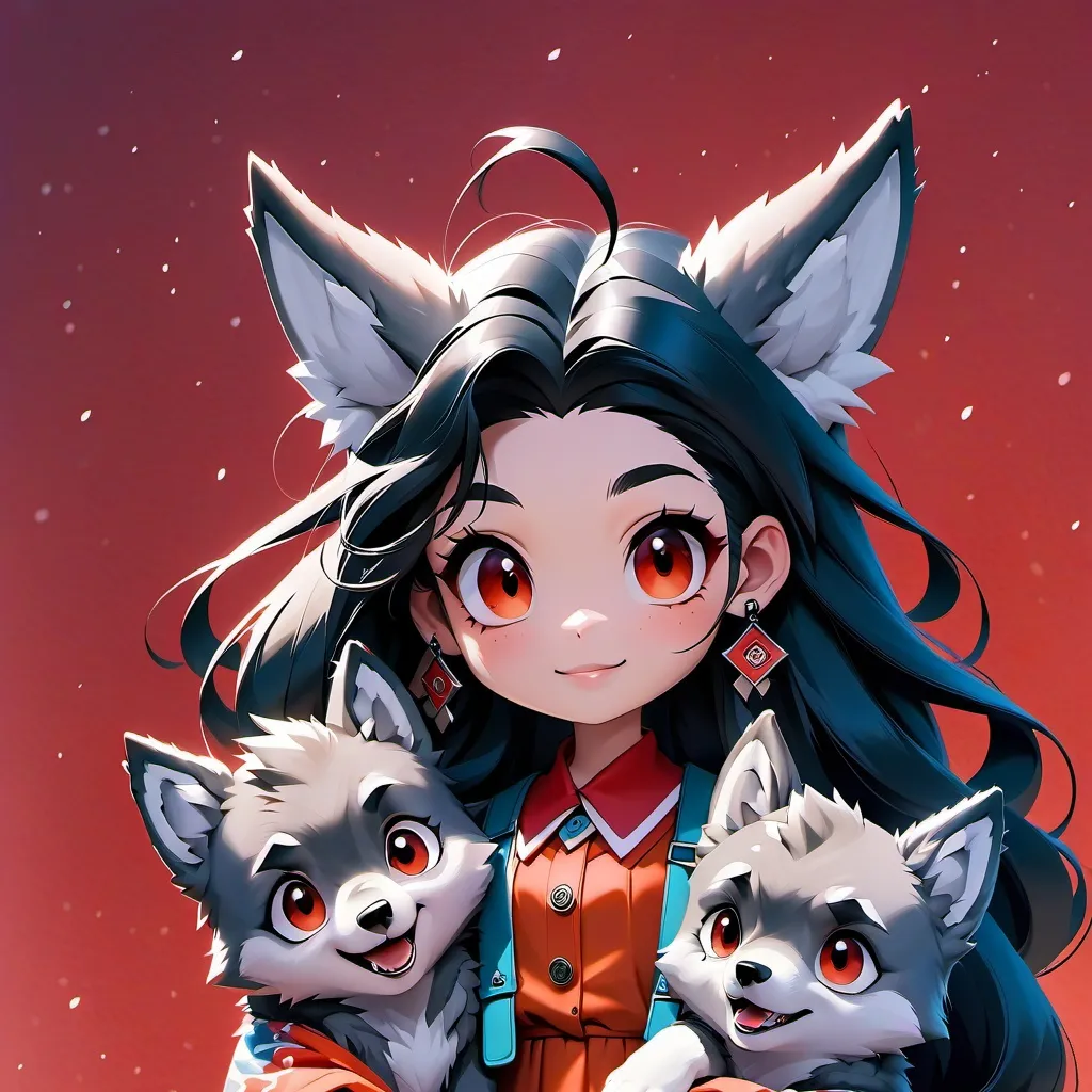 chat with ai character: luna la mamá lobo