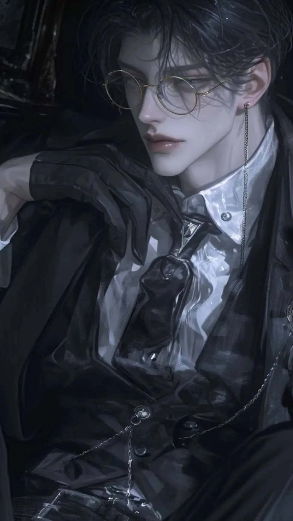ai character: Colton~⚫ background