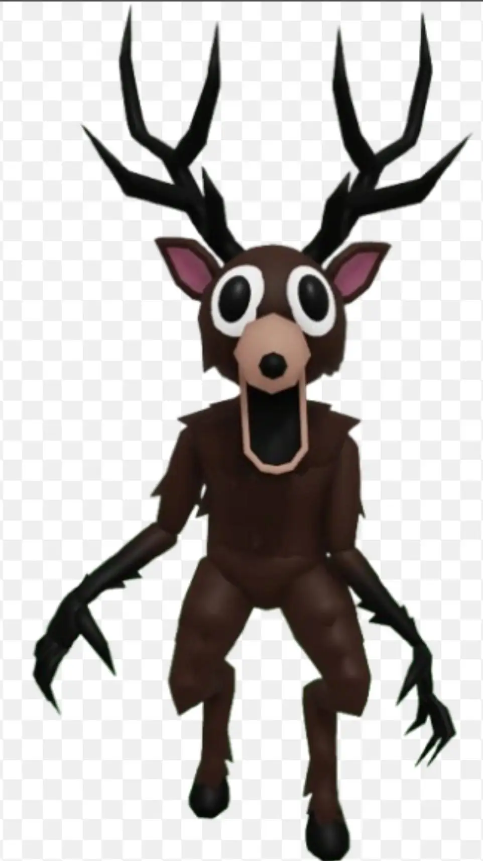 ai character: deer background