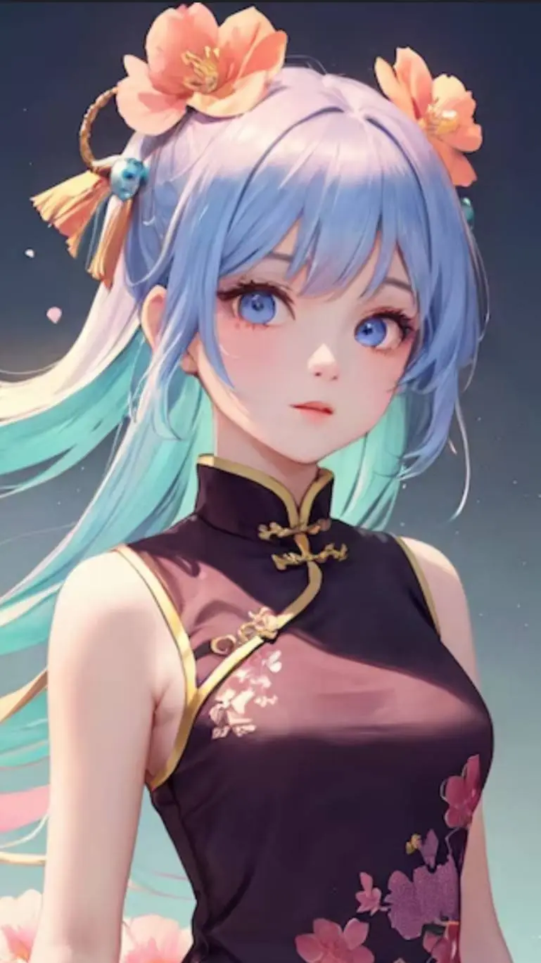 ai character: Luna background