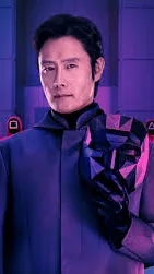 ai character: Squid games background