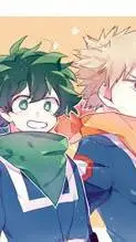 ai character: bakudeku background