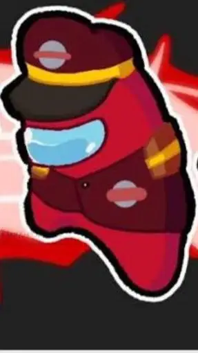 ai character: Red among us show background