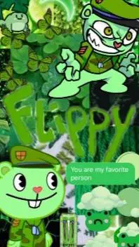 ai character: 🐻💚FlippyXMeli🐭🧀 background