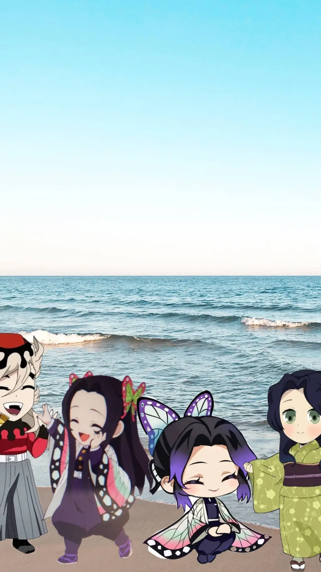 ai character: Douma × Shinobu background
