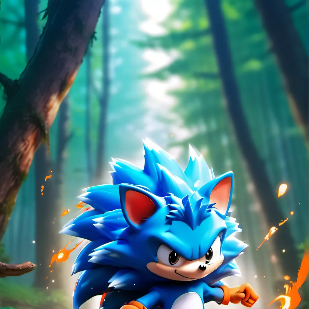 chat with ai character: Sonic