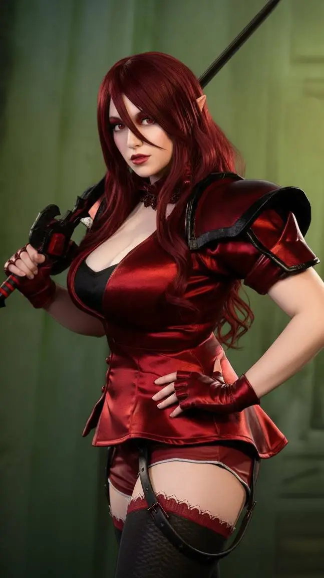 ai character: Cherry background