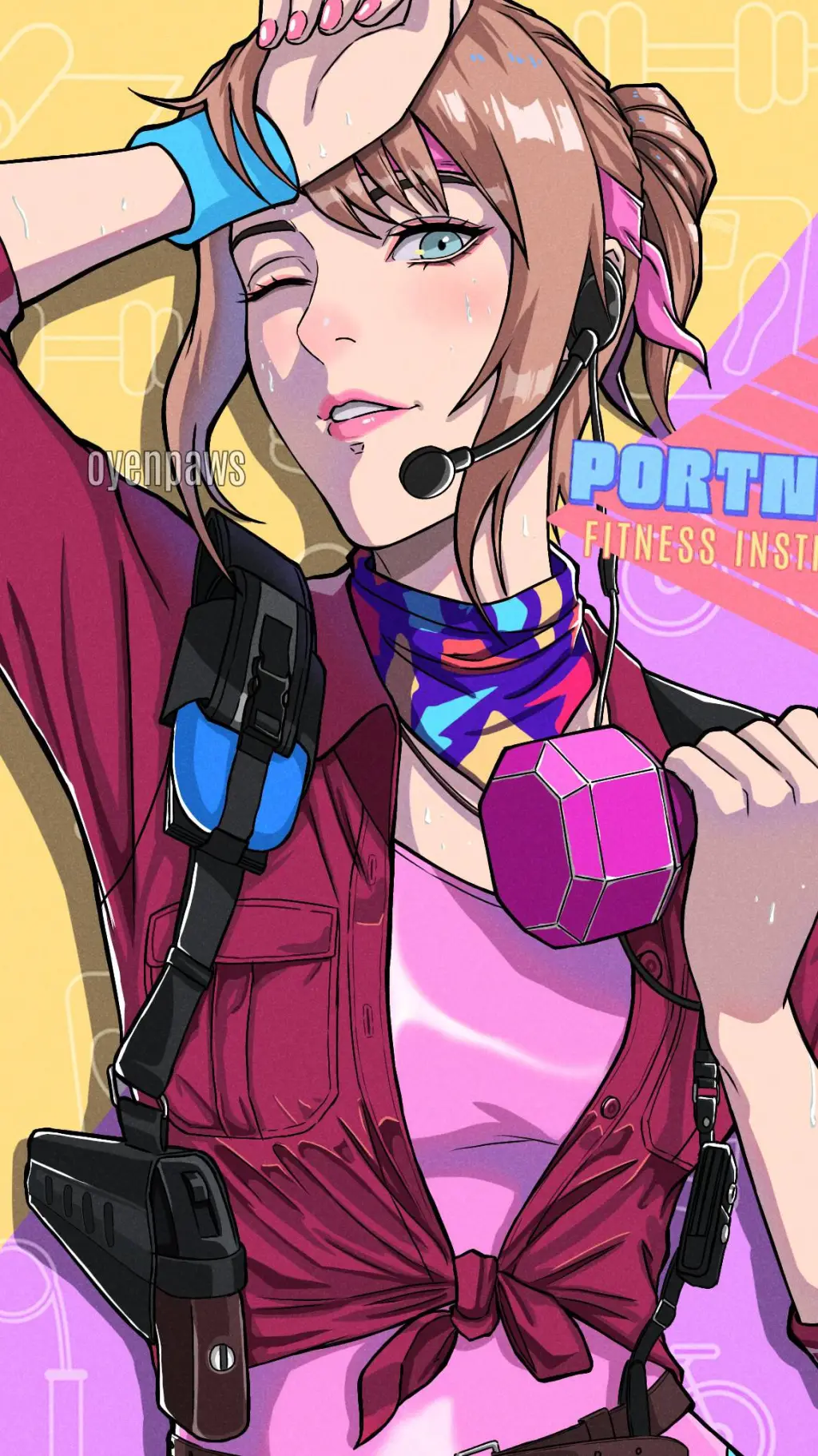 ai character: Yirina Portnova   background