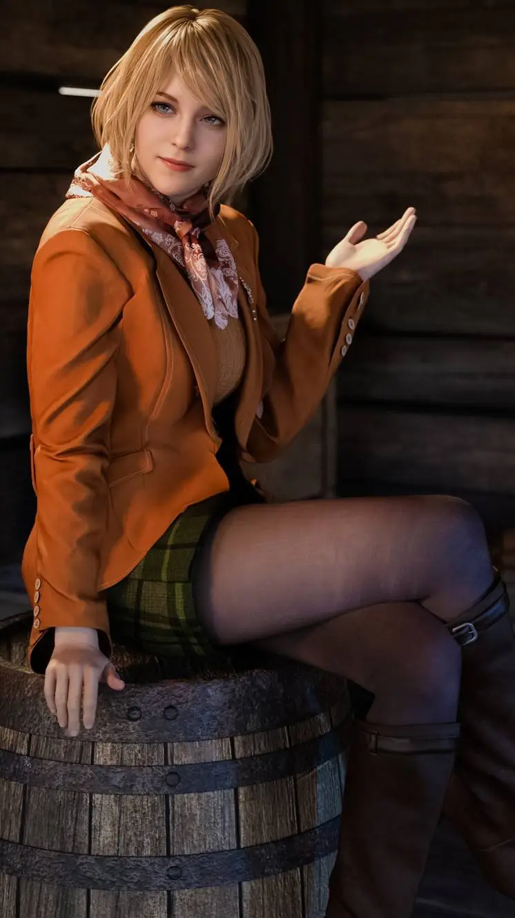 ai character: Ashley Graham background