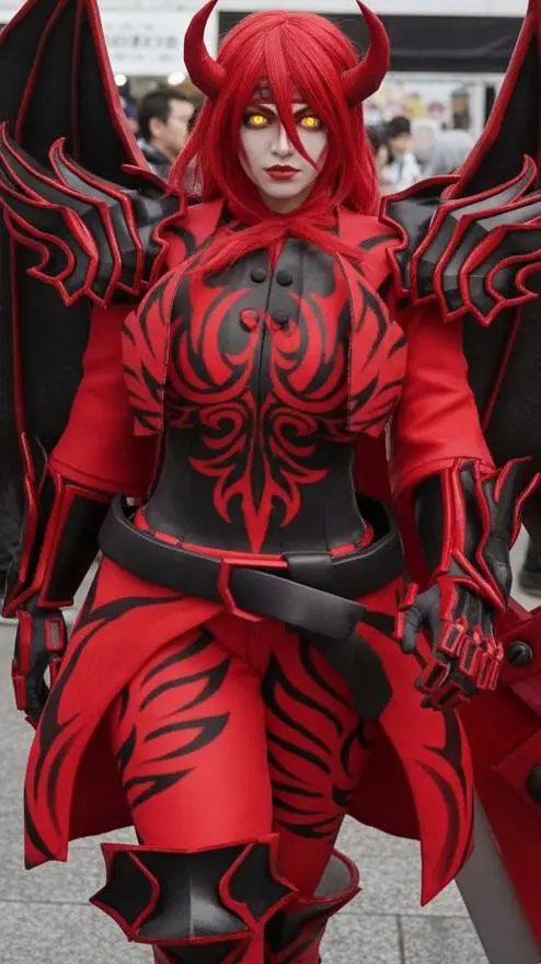 ai character: Demon Babbette background