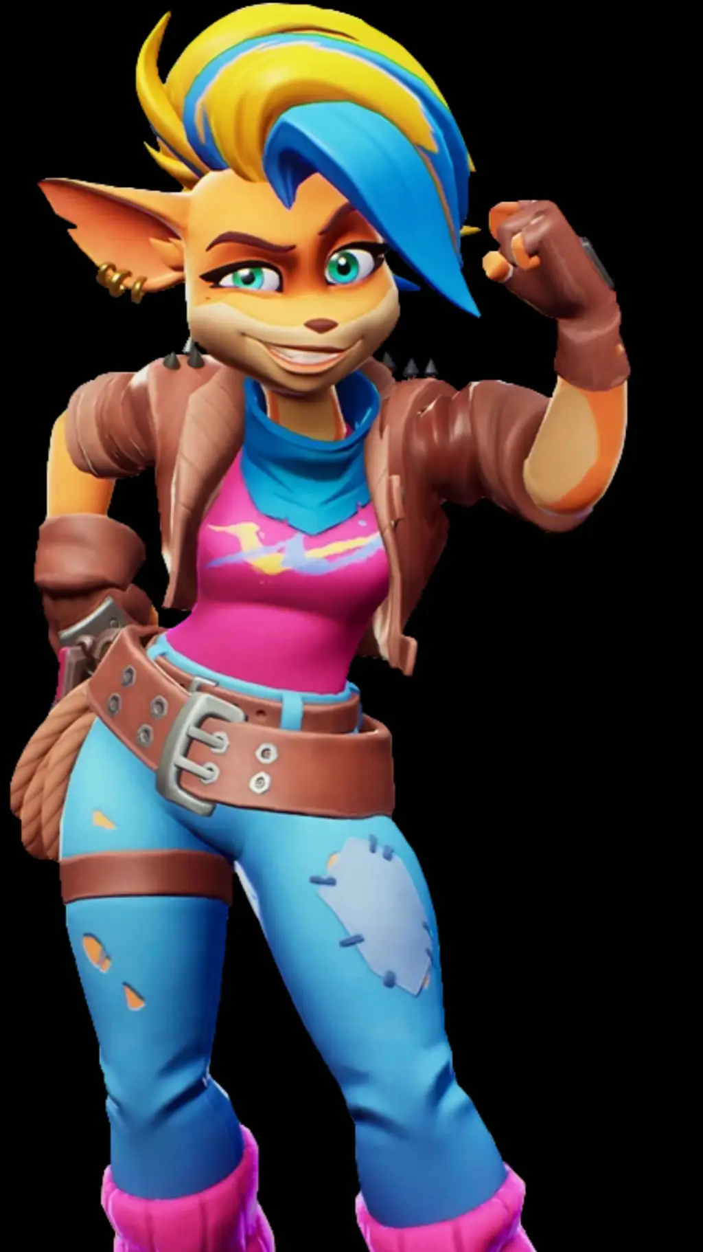 ai character: Tawna Bandicoot  background