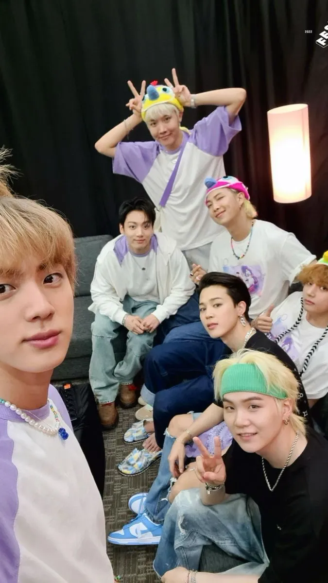 ai character: BTS  background