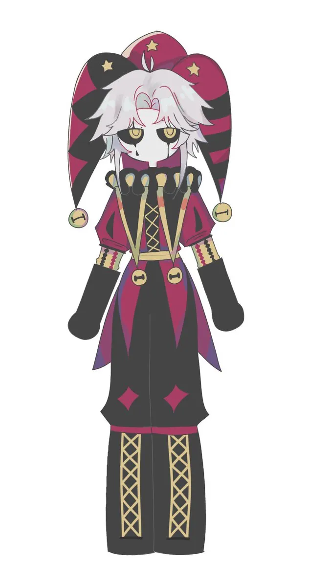 ai character: Pierrot background
