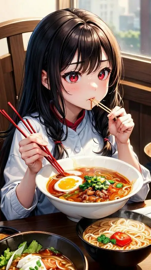 ai character: Yuri Okama background