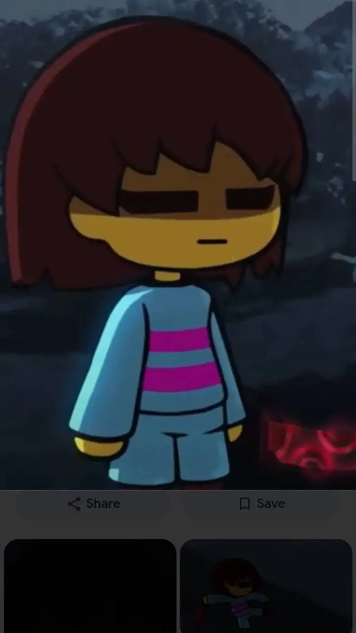ai character: frisk background