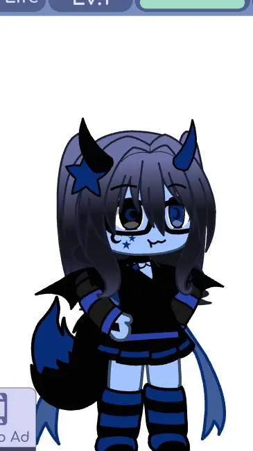 ai character: Astro(my oc) background