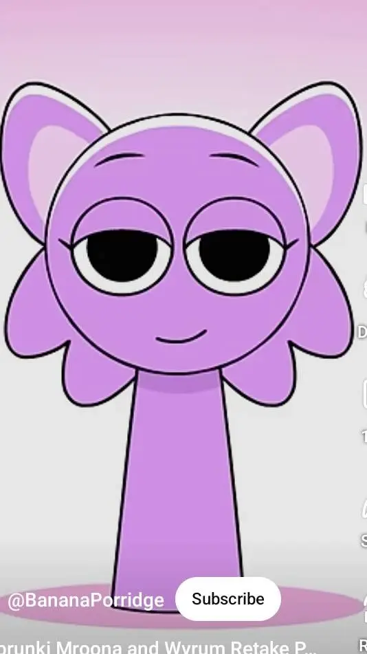 ai character: Milli (Sprunki) background