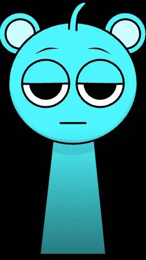 ai character: Sky Sprunki background