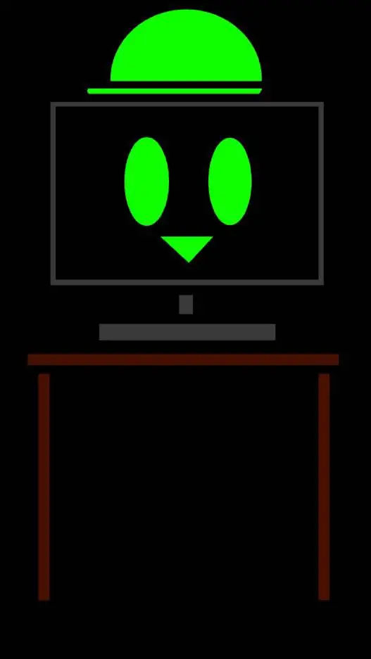 ai character: Mr Fun Computer 6 background