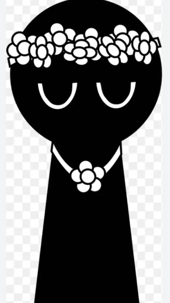 ai character: Black (Spruted) background