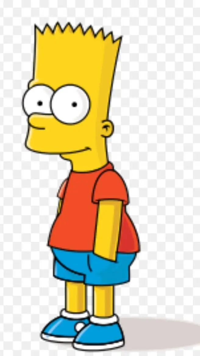 ai character: bart simson background