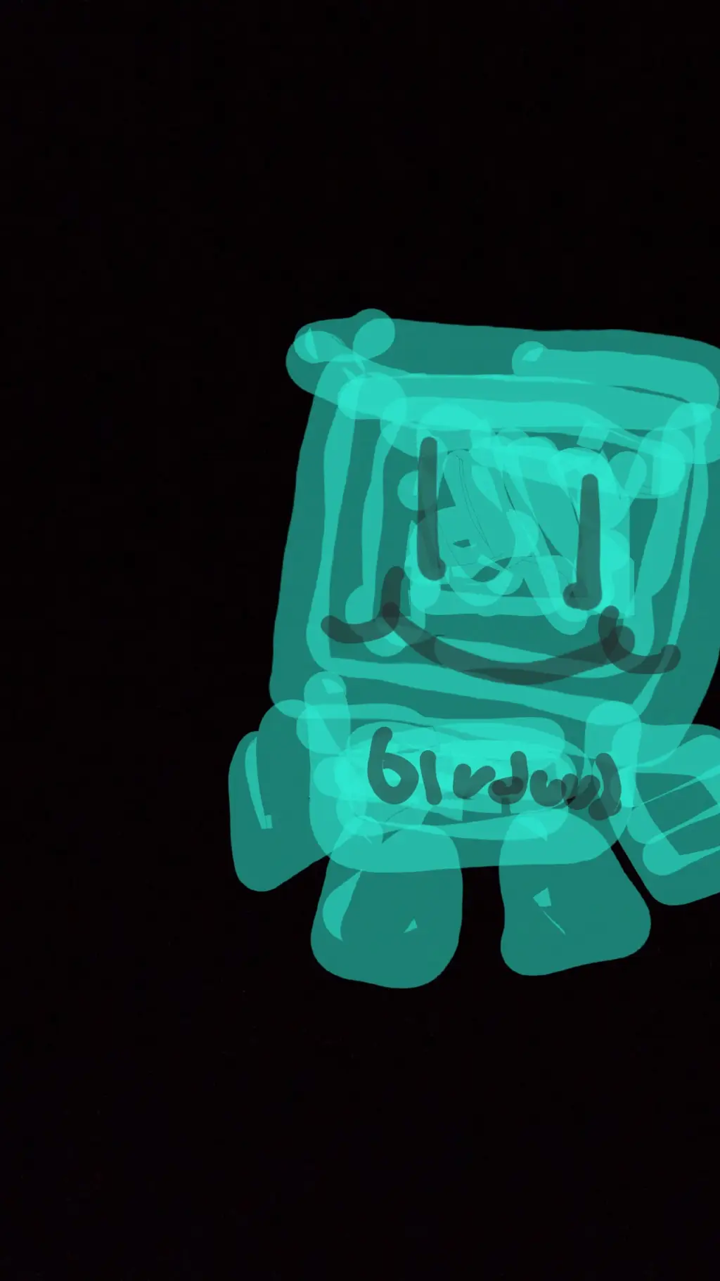ai character: Bluuduud  background