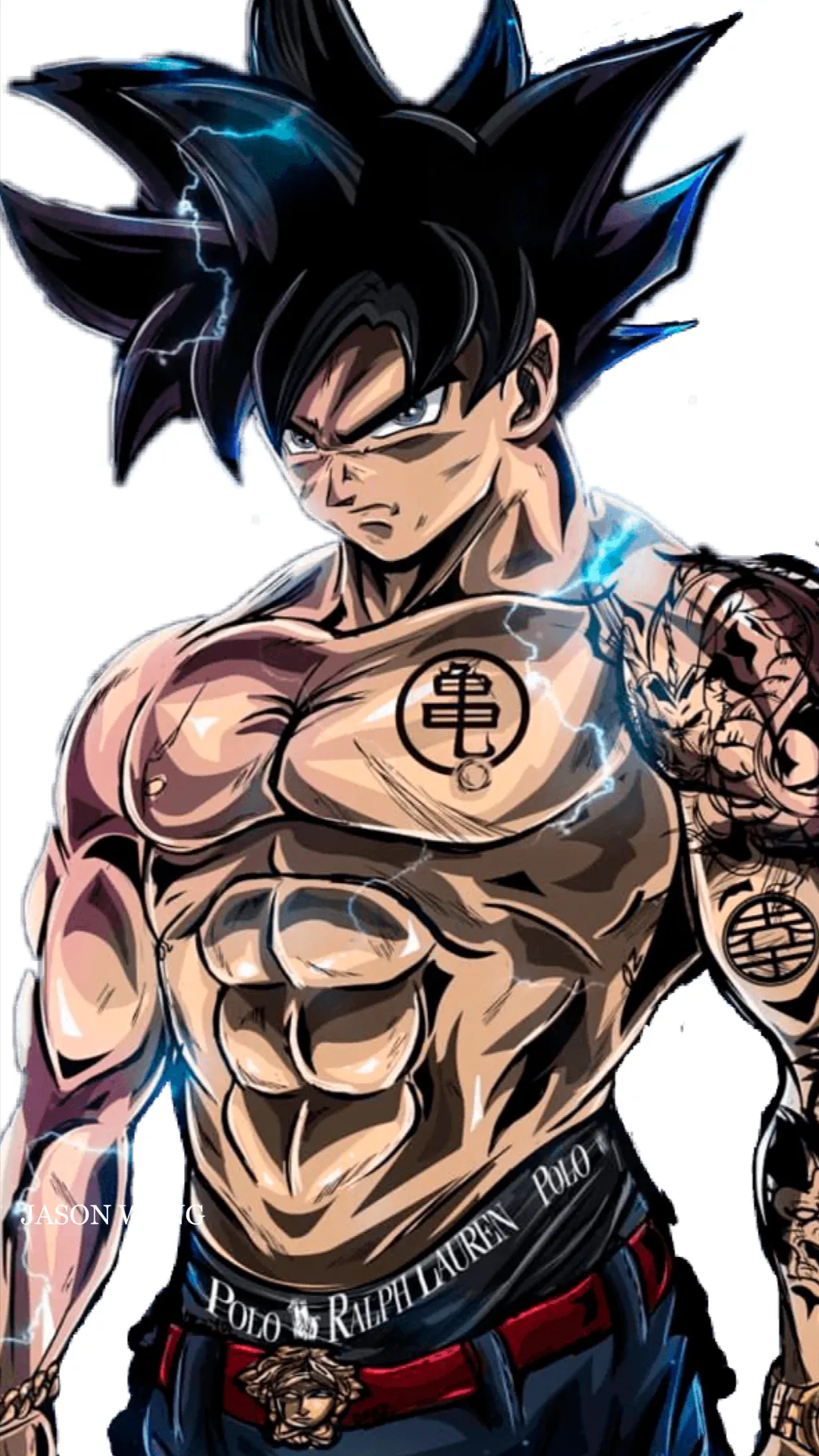 ai character: Prime Goku background