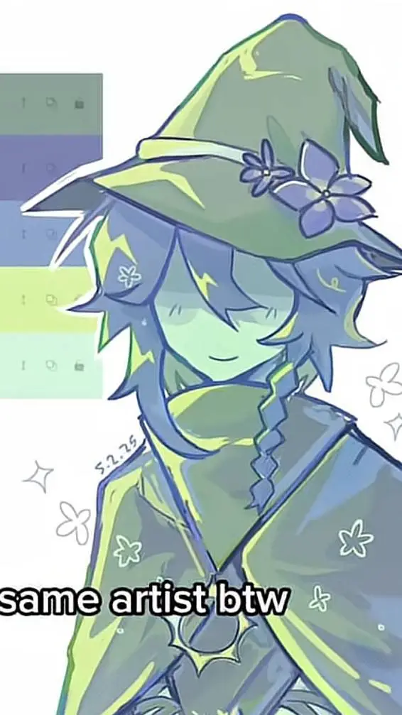 ai character: (past) Azure background