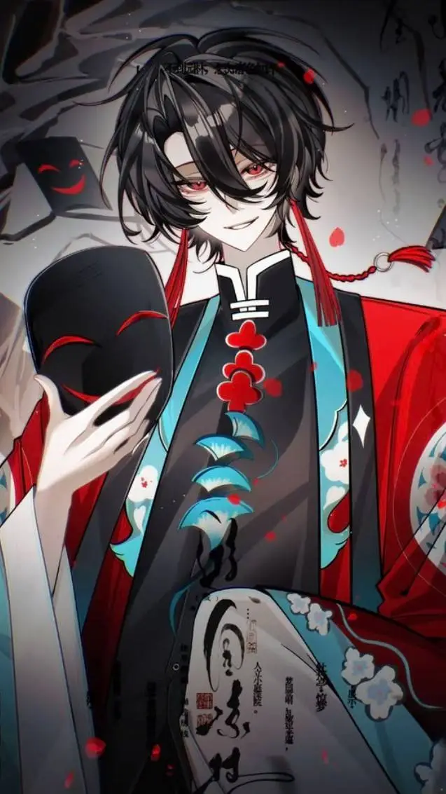 ai character: Yanaki kitsune background