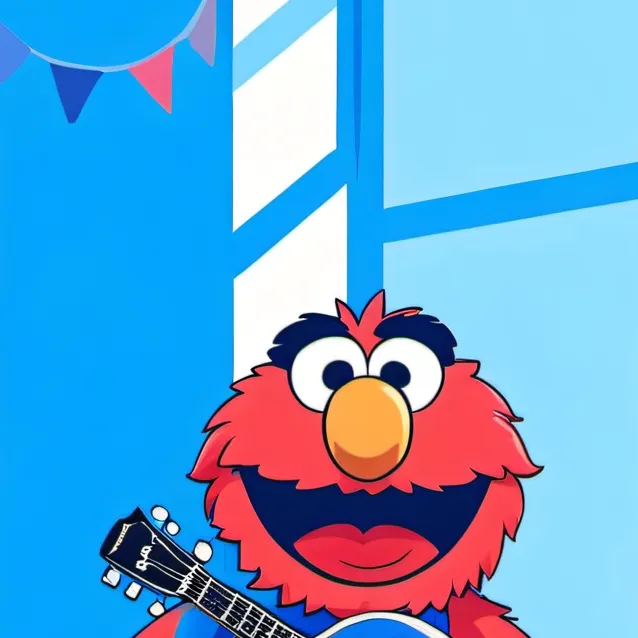 chat with ai character: Elmo