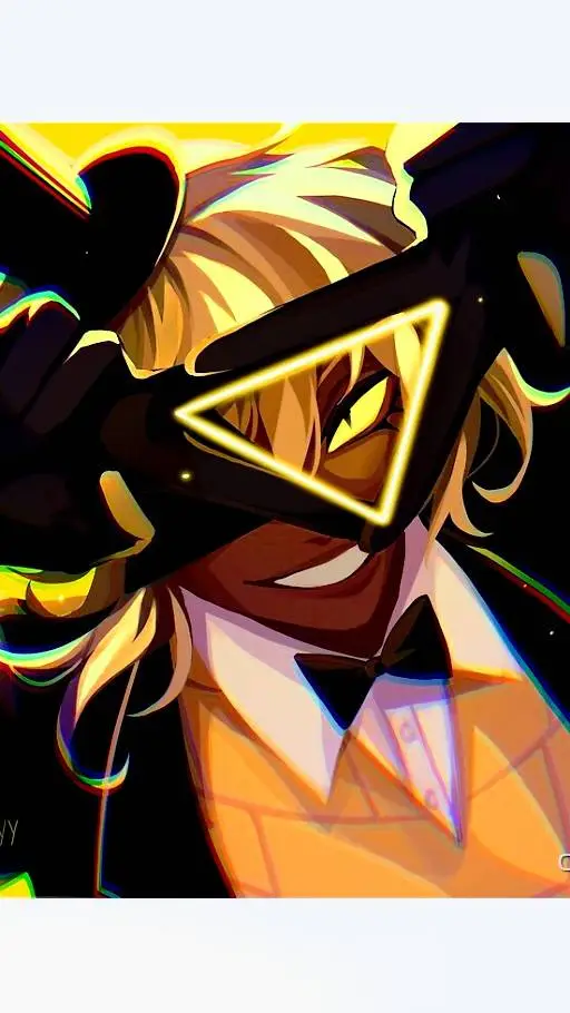ai character: Bill Cipher(human) background