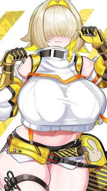 ai character: elegg Nikke  background