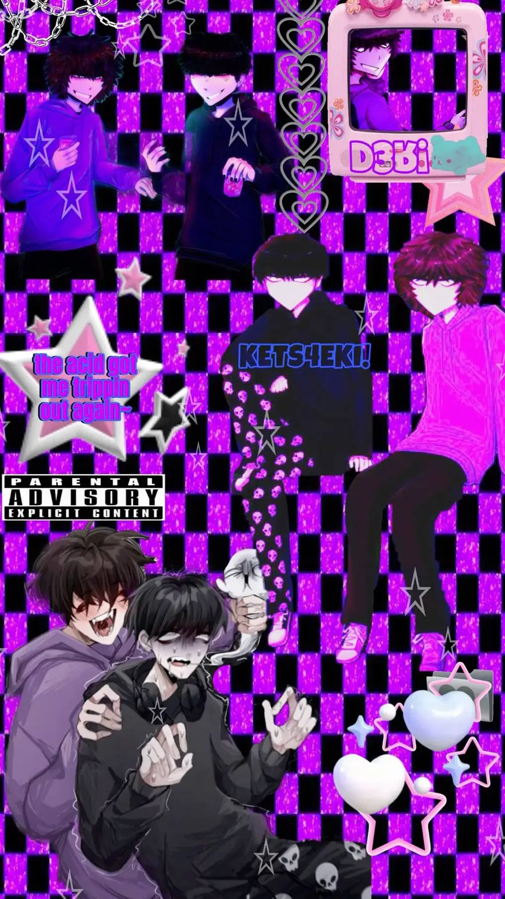 ai character: kets4eki  background