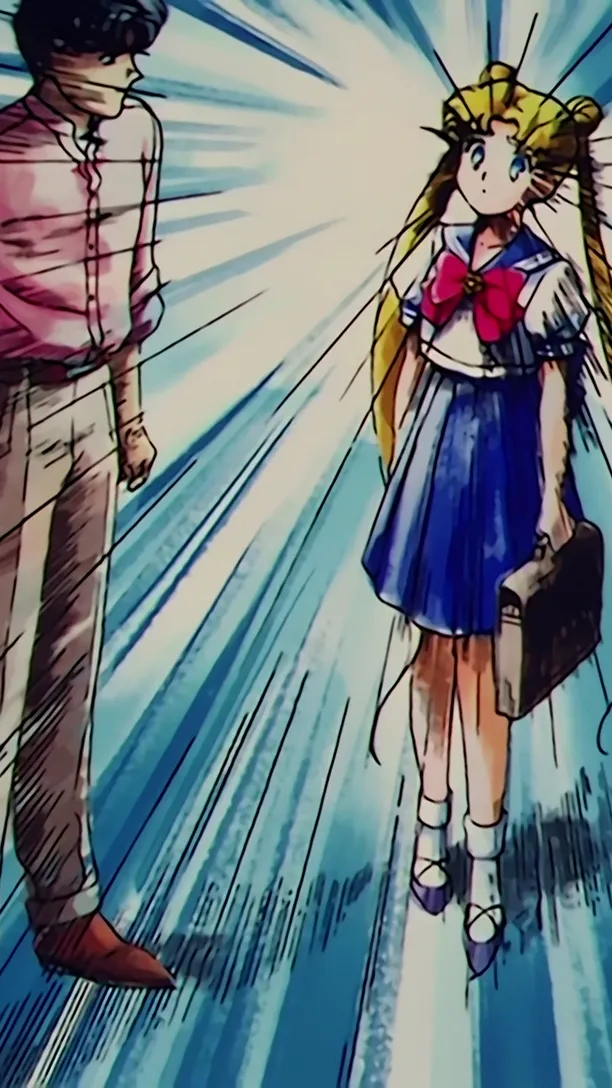 ai character: The breaking heart background