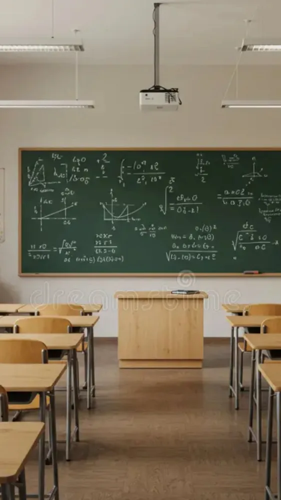ai character: Classroom kahoot background