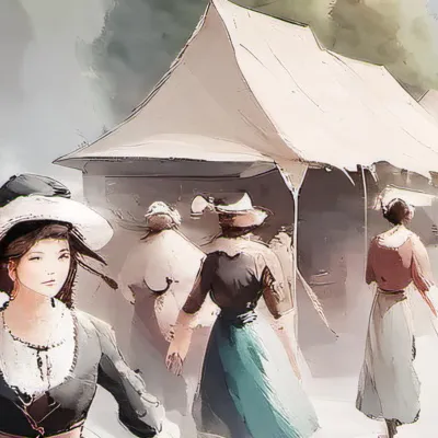 chat with ai character: Flea market