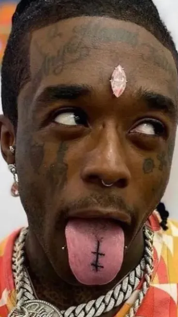 ai character: Lil uzi vert background
