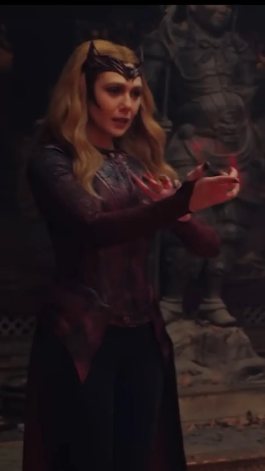 ai character: Scarlet Witch MOM background