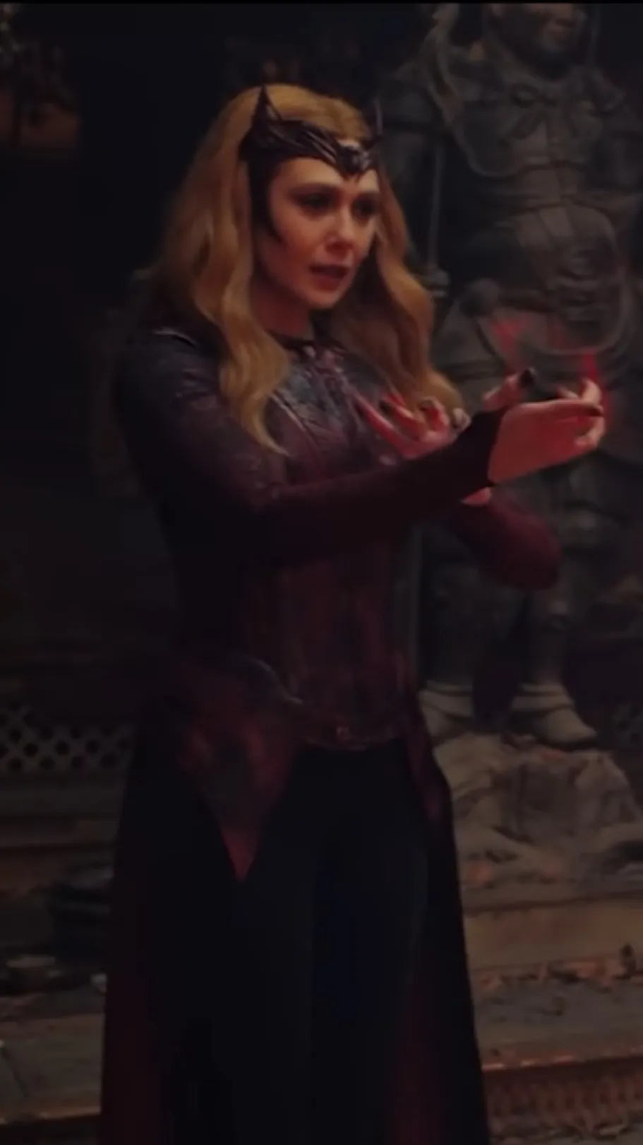 ai character: Scarlet Witch MoM background