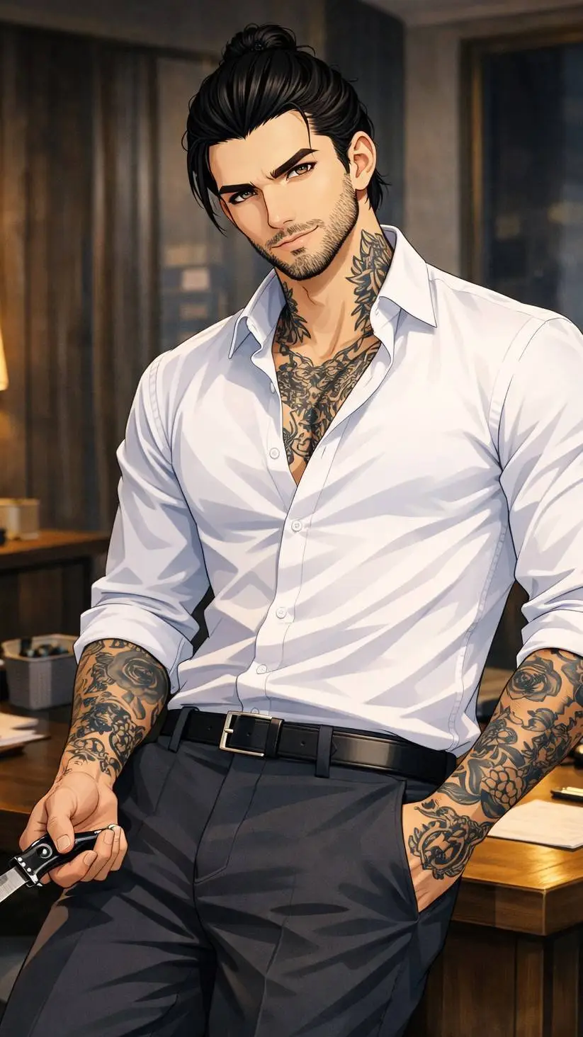 ai character: Alessandro De Luca background